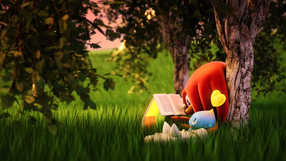 loog64's tweet photo. Reading Chao In Space.
#b3d #knuckles https://t.co/RqnoPPppbm