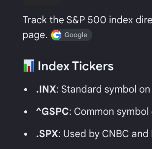 TakakoBeilo4ky's tweet photo. sp500 -> spx cause the actual ticker is spx

should be qqq like spx stayed the same

https://t.co/ZNtYMHJLDR https://t.co/FZ6YfaYPgU