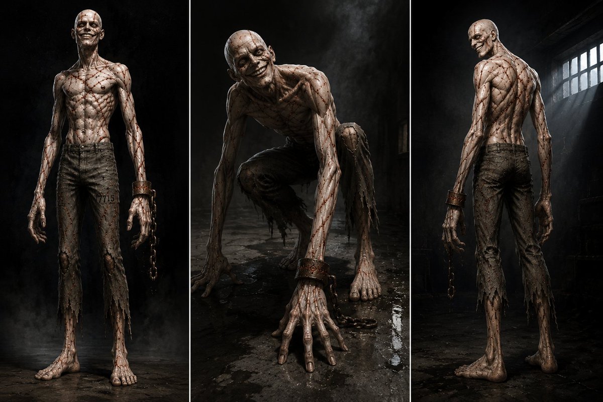 Mobstermonkey42's tweet photo. working my new comic book "The Living Scar" and I'm working out my idea for the main nemesis called The Open Wound.
*pictures are ai, just took my discription into Ai just so I can get some visuals of him. 
#HorrorComics #indiecomics #comicbooks #thelivingscar #newcomic https://t.co/X3Xp6goEHT