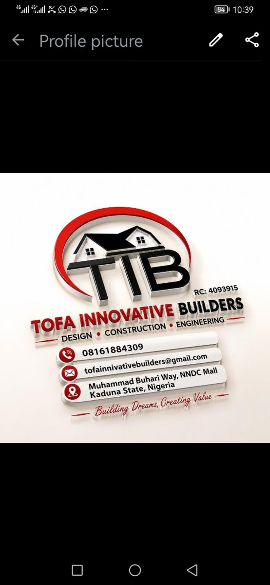 BasheerTofa1's tweet photo. @BashirAhmaad 🏗️ TOFA INNOVATIVE BUILDERS
From Concept to Reality.
We provide:
🏠 Architectural Design
🏗️ Building Construction
🎨 Modern Finishing
🔨 Renovations
🏡 Houses for Sale
📍 Kaduna State &amp; FCT Abuja
📞 08161884309
📧 tofainnovativebuilders@gmail.com
Let’s turn your vision into a rea https://t.co/DHhk82w86s