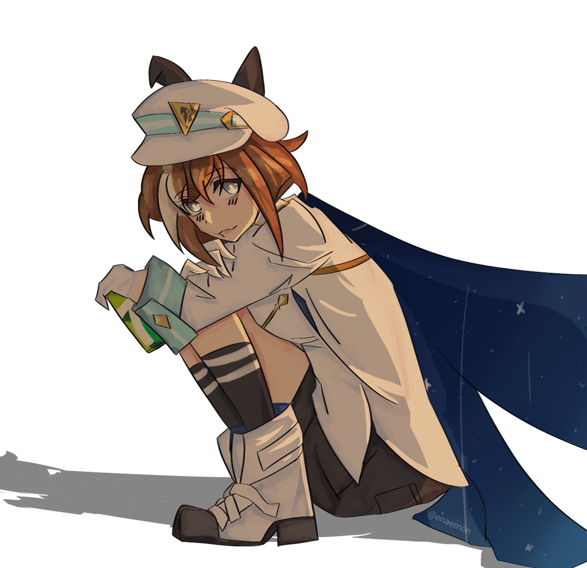 lowe3r's tweet photo. New fanart of cheval grand (chevachi) #umamusumeㅤ https://t.co/hcBu1DtY2h
