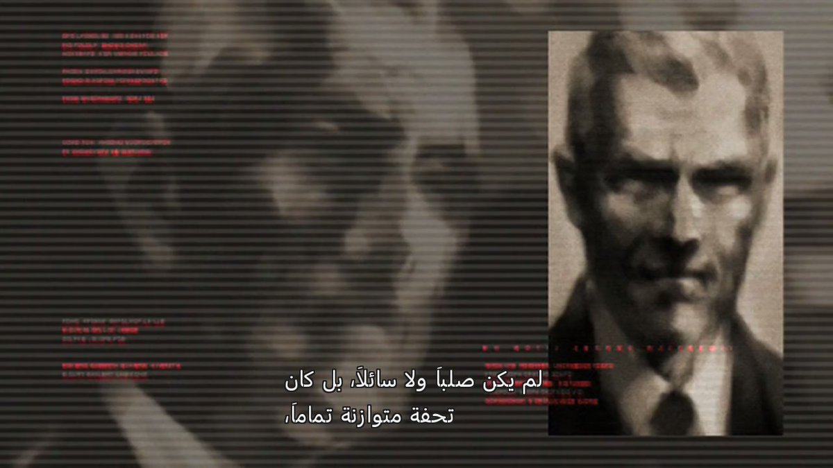 ANKYR77's tweet photo. #MGS2

تويست خيالي سالفة ان سوليدس هو كان نفسه رئيس الدفاع الي كان بيفجر المنشأة في مجس 1 في اخر اللعبة شي مجنون و الان فهمت دوافعه بس حرفيا الادمي خارق عنده ميتل قير راي و ارسنال و رئيس الديدسيلز الخارقين اصلا اذا ما وقفت ارسنال وداعا للوطنيون https://t.co/VtGeBv3zoO