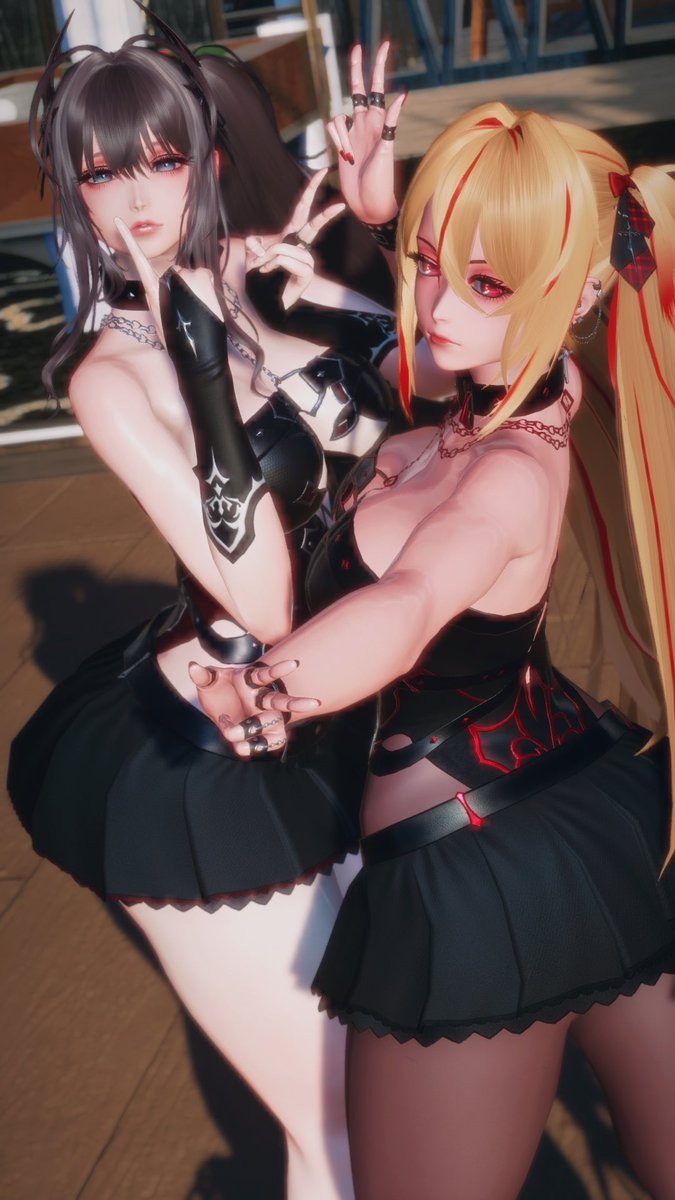 tokyoverse_'s tweet photo. Another Collab with the cutest @Kalilei_NGS !! ᜊ( ' ⩊ '𖦹)ᜊ 🧡
 #PSO2NGS_SS
 #PSO2NGS https://t.co/lZv1p4Up8O