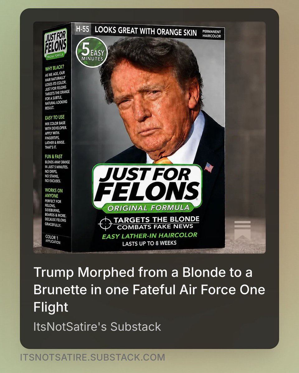 itsnotsatire512's tweet photo. @Suzierizzo1 @beverins He looks like a different person. Maybe he used his fav hair product?

https://t.co/MsB4v7K2G7 https://t.co/ioGEnI9LBY