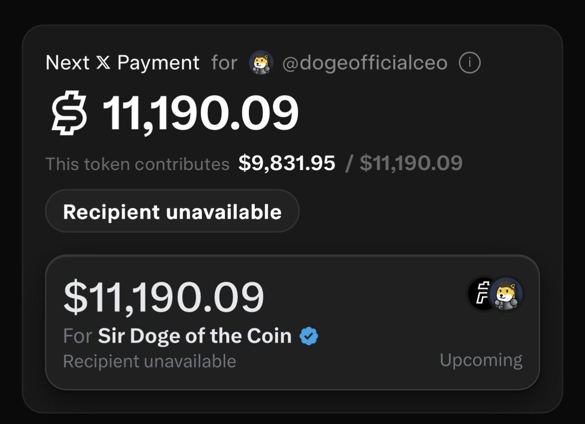 JollyRuralBug's tweet photo. @dogeofficialceo You should use this money to pump the price of dogecoin https://t.co/sp8pavTb5C