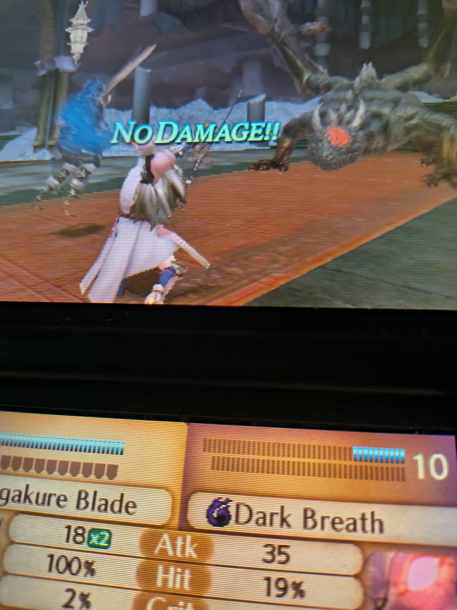 GreatFoxHangar's tweet photo. Wish I could capture video bet all on Hana! And Bam her skill activated and took no damage I think I beat the game yay #FireEmblem #Nintendo https://t.co/vrT16Um06h