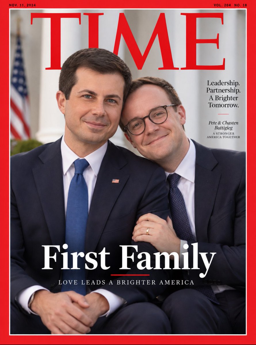 TrumpsHurricane's tweet photo. Pete Buttigieg said America is ready for a Gay President. 

Do you think he’s is right ?? https://t.co/BtcID5DboM