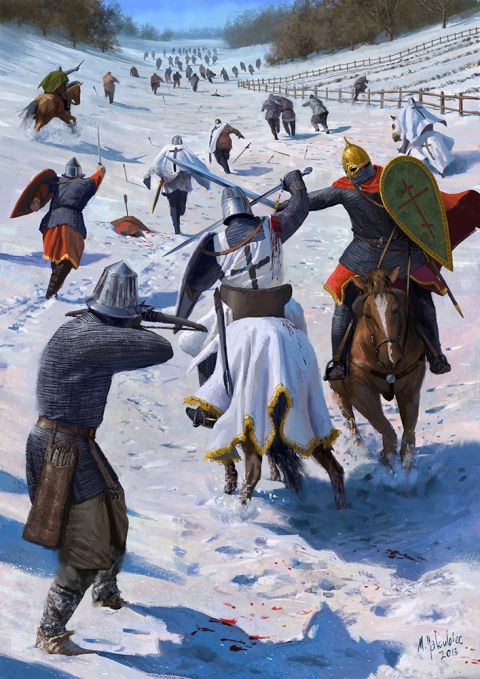 AncientHistorry's tweet photo. September 20, 1260. The Old Prussians rose against the Teutonic Order in a war they nearly won, and losing it erased them so completely that the word Prussia now means Germans.

That last sentence is the whole point of this post, so hold on to it.

The Old Prussians were a Baltic people, related to Lithuanians and Latvians, with their own language and their own religion, living along the southeastern Baltic coast. They were not Slavs and they were not Germans.

From about 1230 the Teutonic Order came to conquer and convert them, and by 1242 had broken five of the seven main Prussian clans. They did it by building stone castles and holding river lines rather than chasing Prussians through forest, because armoured knights beat Prussian warriors in the open and lost to them in the trees.

Then in July 1260 the Order was smashed at Durbe by the Lithuanians and Samogitians, the worst defeat the Teutonic Knights took in the entire thirteenth century.

The Prussians saw the opening. On September 20 they rose.

And it very nearly worked. Each clan raised its own leader. The Natangians followed Herkus Monte, a man who had been taken as a boy, raised and educated in Germany as a Christian, and who came home and led the revolt against the people who had brought him up. The Bartians followed Diwanus. The Sambians followed Glande.

They besieged castle after castle. At the low point the Teutonic Order held five strongholds in the whole of Prussia. Balga, Elbing, Culm, Thorn and Königsberg.

Five castles.

Two things beat them.

There was no single commander. Each clan fought its own war in its own territory, and the Pomesanians never joined at all. So the Order could be pressed everywhere and destroyed nowhere.

And from about 1265 German reinforcements began arriving in numbers, because the Order could draw on crusade recruitment across the whole of Christian Europe and the Prussians could draw on nobody. That asymmetry decided it. The Order could lose ten times and be resupplied. The Prussians could not afford to lose once.

Sambia dropped out. The clans were beaten one at a time. Herkus Monte was eventually caught and hanged. The uprising ended in 1274 when the Order took the rebel base at Heilsberg.

Fourteen years.

What followed was not a peace settlement. Prussians were enslaved in large numbers. The surviving nobility converted and was absorbed. Others fled to Lithuania or Sudovia. German settlers were brought into the emptied land in enormous numbers, deliberately and as policy.

The Old Prussian language survived in the countryside for a few more centuries and then died. The last speakers are thought to have gone sometime in the early 1700s. What survives of it is essentially a vocabulary list and a couple of catechisms.

The people were erased. Their name was not.

The territory went on being called Prussia. The German state that grew there kept the name. In 1701 its ruler became King in Prussia. That kingdom beat Austria, beat France, unified Germany under itself in 1871, and for the next seventy years Prussia was a byword for German military power across the world.

Frederick the Great was not a Prussian. Bismarck was not a Prussian. Von Moltke was not a Prussian.

The actual Prussians lost this war and then had their name worn by the people who took their country, for six and a half centuries, until the Allies formally abolished the state of Prussia in 1947.

One last thing worth knowing. Historians of the Baltic generally credit this uprising with buying Lithuania the time it needed. Fourteen years of the Teutonic Order fighting for its life in Prussia is fourteen years it was not pushing north, and Lithuania used them to consolidate into a state strong enough to hold the Order off for two centuries and eventually break it at Grunwald.

The Old Prussians lost everything, including their name, and in losing it they saved their neighbours.