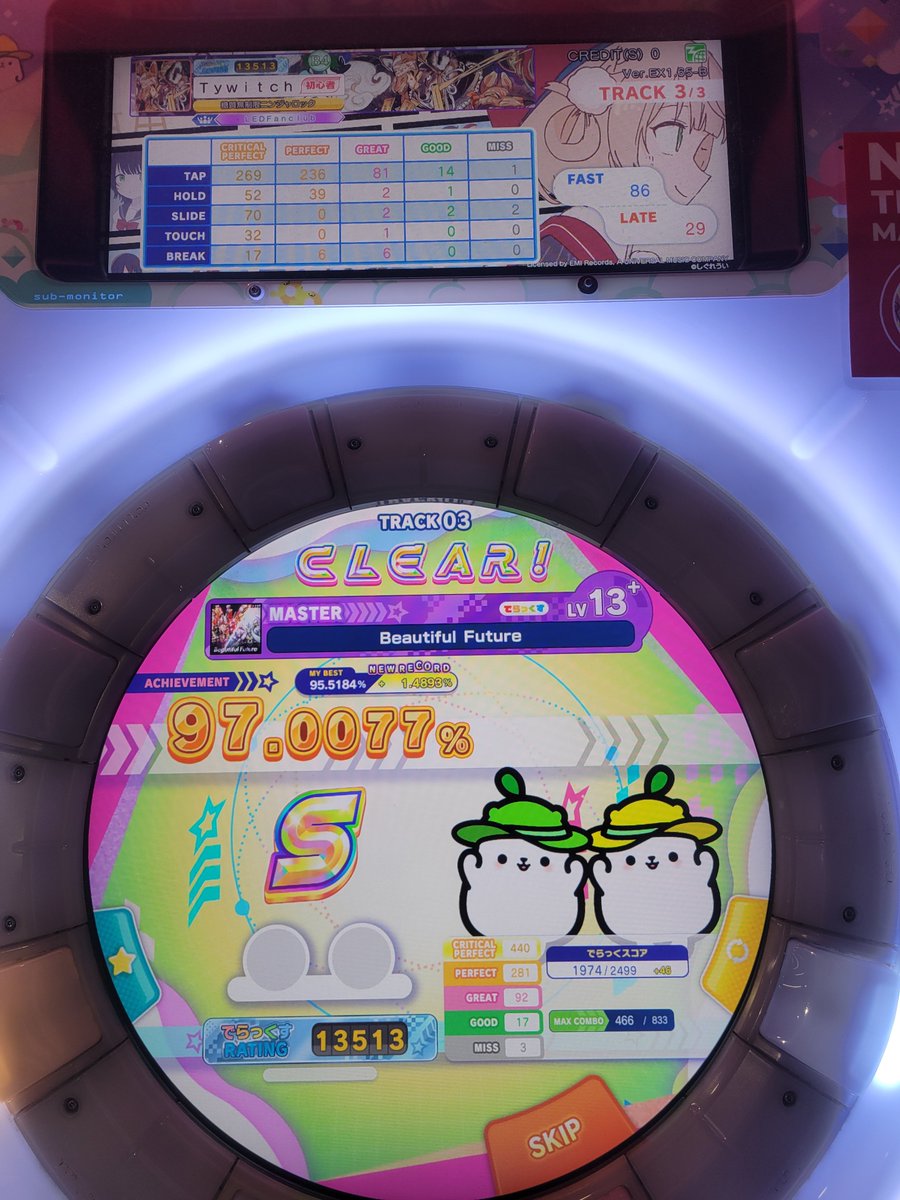tyrixpaws's tweet photo. Beautiful future S rank which i lowk did not know I got that dwag in me to do. Umiyuri progress big improvement! And FREE 14 S :D but its improvable.. https://t.co/APWgzqc5w7