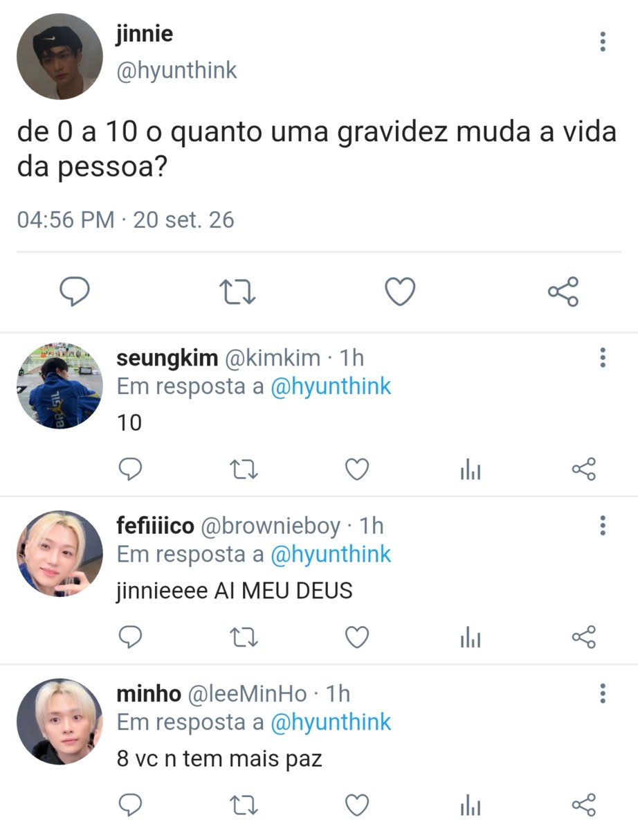 hyungerie's tweet photo. hyunchan few tweets au | de 0 a 10 o quanto uma gravidez muda a vida da pessoa? https://t.co/AzuPrt2YFc