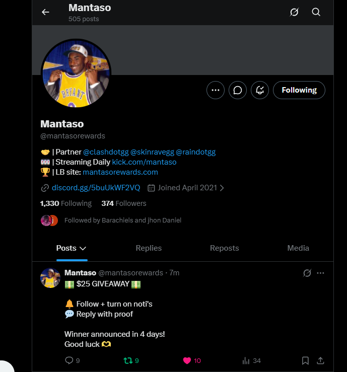 zoa_doto's tweet photo. @mantasorewards i make notify since i follow u boss https://t.co/O1yeVw1XLw