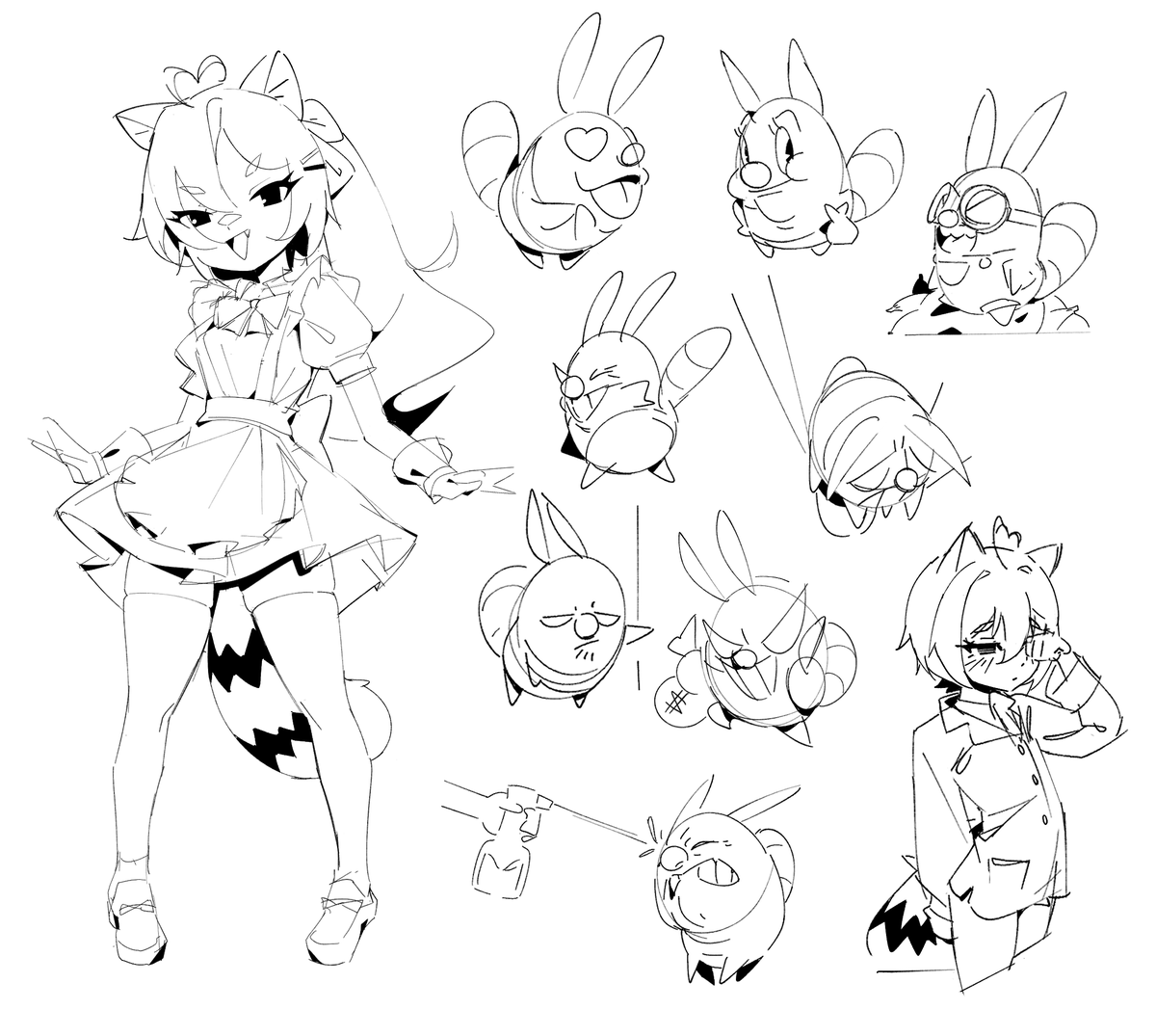chachironi3's tweet photo. Sketch 
#drawkun https://t.co/anAmUqjzNQ