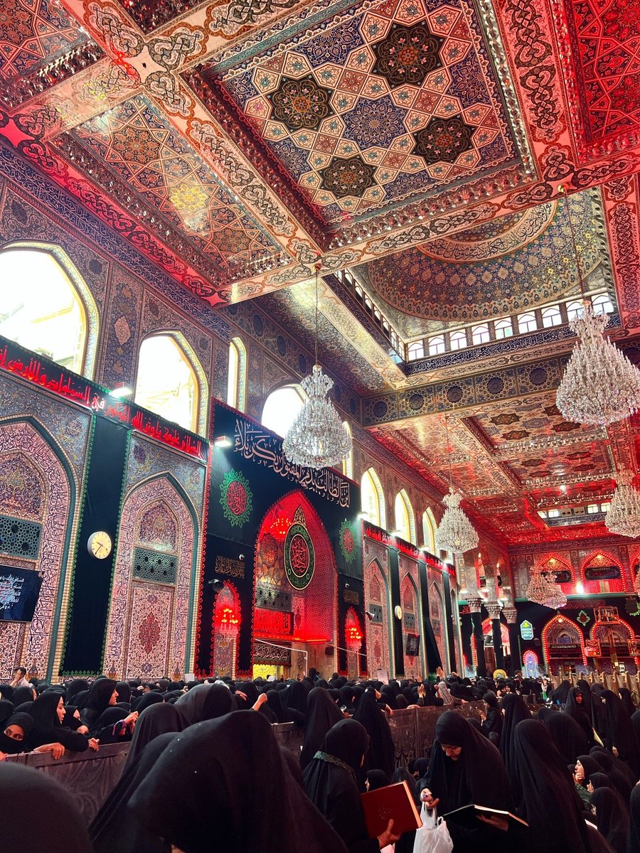 Reihane_110's tweet photo. السلام علیک یابن امیرالمؤمنین
 السلام علیک یابن فاطمه الزهراسیده النساءالعالمین
جنت الله فی ارضه #کربلای_معلی
چهل روز توفیق تشرف و خدمت تموم شد
ممنونم امام رضا جان 🌺 https://t.co/eRG1DkIgMJ