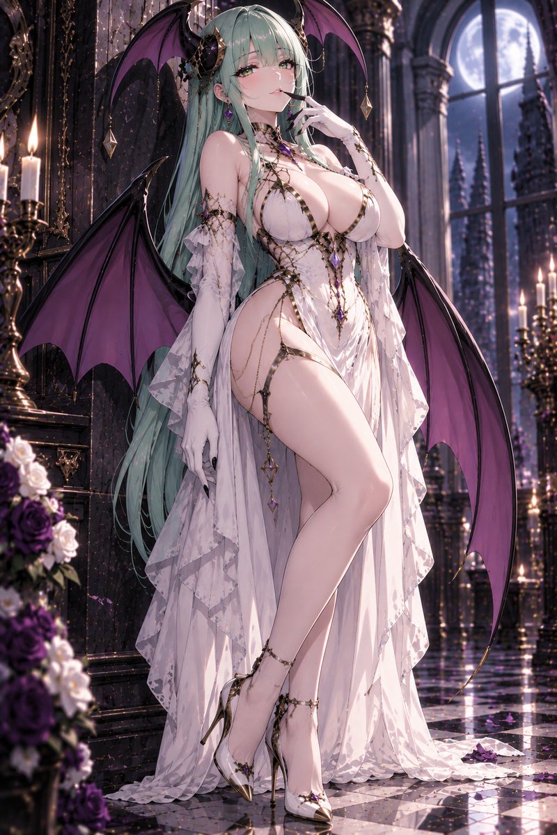 mandanganan's tweet photo. La idea era una versión de Morrigan Aensland basada en Albedo, pero encuentro que el resultado fue mejor
#AIart️️️️️️️️️️️️️️️️️️️️️️️️️️️️️️️️️️️️️️️️️️️️️️️️️️️ #fanart #morrigan #darkstalkers https://t.co/gLIanN5Mu0