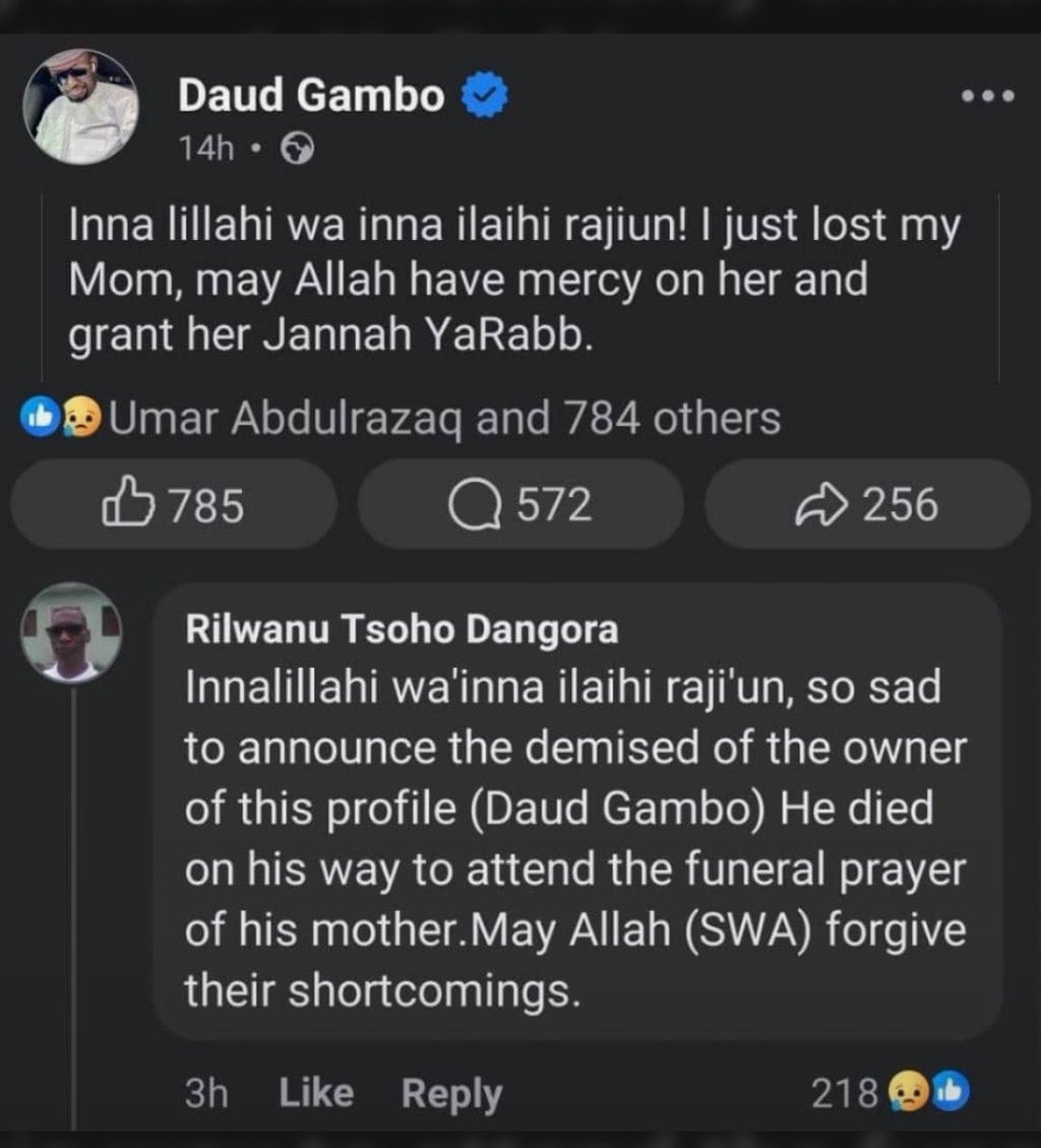 sirdeeqabakar's tweet photo. Life 💔 https://t.co/g3YEGBiYAr