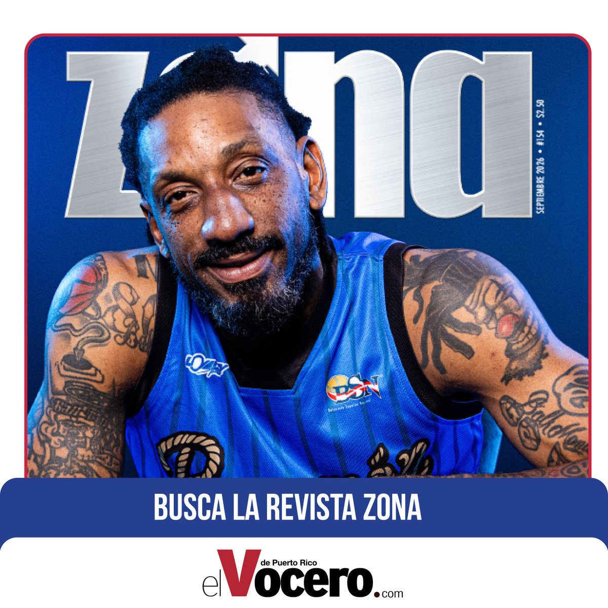 VoceroPR's tweet photo. https://t.co/VWoCuH99ow |🏀 ¡Todo es posible! Descubre la nueva edición de la Revista Zona, con Renaldo Balkman en portada tras conquistar el MVP de la serie final del BSN. 

Lee la historia y descubre Zona ahora. https://t.co/YKKhGlRSZS