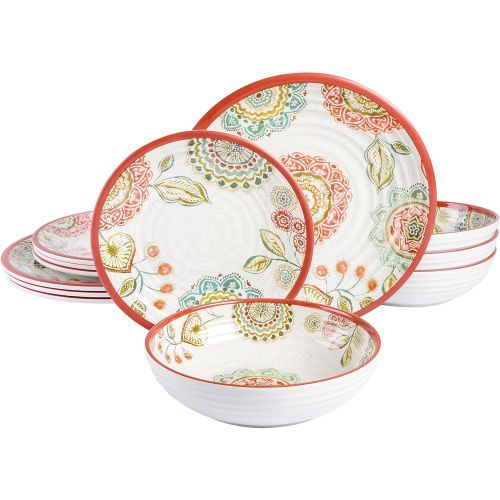 royalkitwareco's tweet photo. Laurie Gates Brick Floral Ripple 12-Piece Melamine Dinnerware Set in Red — $30.24.
Shop: https://t.co/F31HMPj9Oe
Save 10% with Promo code: X2026
#FloralDinnerware #RedTableware #LaurieGates https://t.co/LPv9P2WAuC
