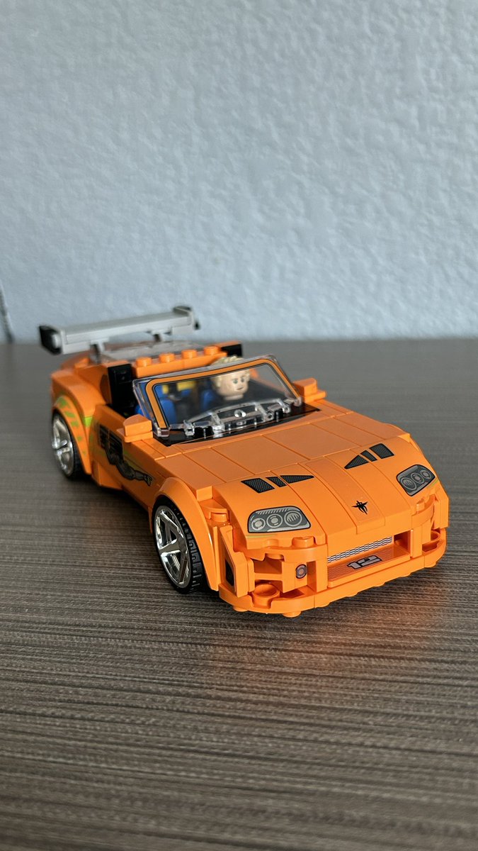 romanv84's tweet photo. Lego Speed Champion Series: Fast &amp; Furious Toyota Supra MK4 #lego #fastandfurious #toyotasupra https://t.co/PXtL3gpJ8y
