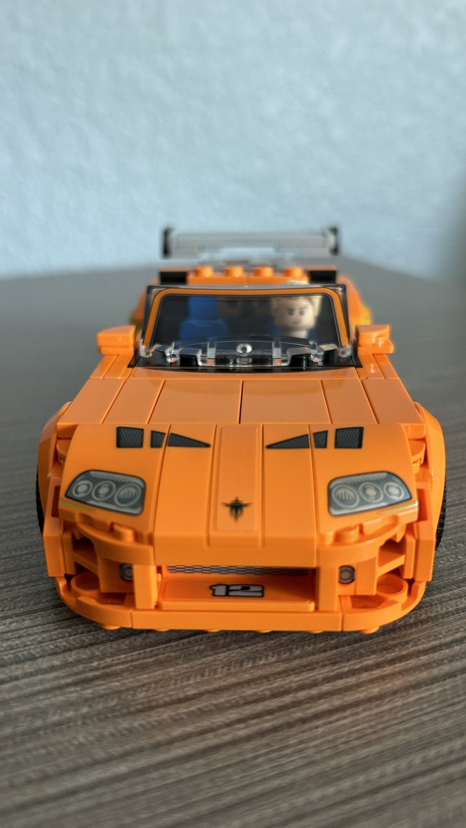 romanv84's tweet photo. Lego Speed Champion Series: Fast &amp; Furious Toyota Supra MK4 #lego #fastandfurious #toyotasupra https://t.co/PXtL3gpJ8y