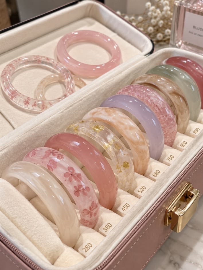 insperarise's tweet photo. pastel bangle collection 💗 https://t.co/XDutfBFTfe
