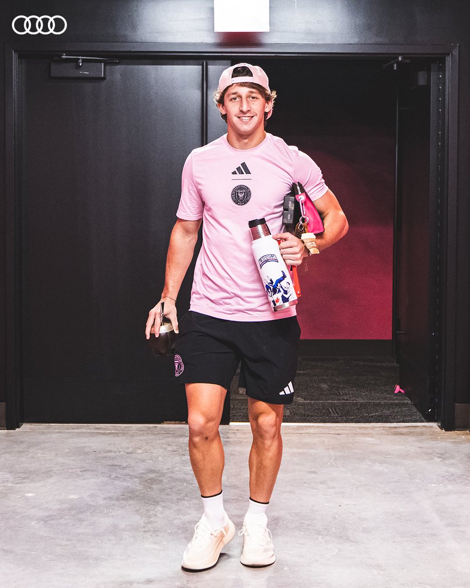 InterMiamiCF's tweet photo. We’re here 💪 https://t.co/eXRP25j6as