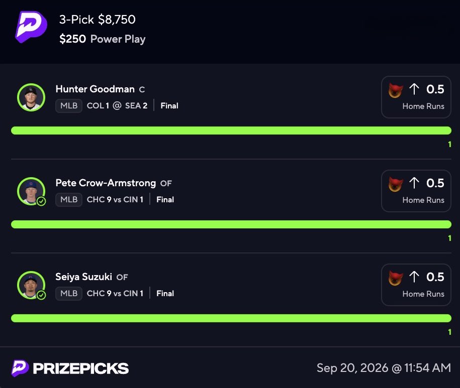 AgentOwen0's tweet photo. Drop your cash-app and PayPal’s!!!🎁🍀, Let’s do some Giveaways🤑  

WE ARE DOING THIS EVERYDAY!!!!!

Suzuki +390✅
Cruz +400✅
Goodman +325✅
PCA +180✅

LEAVE A HEART FOR DAILY LIST🤝❤️
#prizepick #mlb

When will AgentOwen get his respect!!! https://t.co/VgOO05aH8m