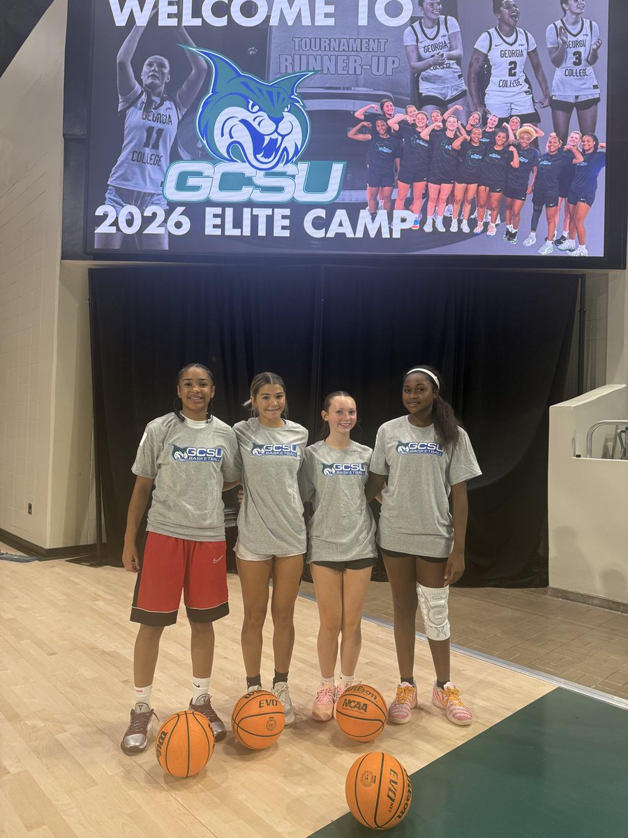 jma_wbb's tweet photo. Class of 2029 @JaydahBaker2029 atteneded @gcsuwbb Elite Camp today! JB made the All-Star team where her team won it all! Thank you @c_green31 for having my girls out! https://t.co/ejjoLb8dFl