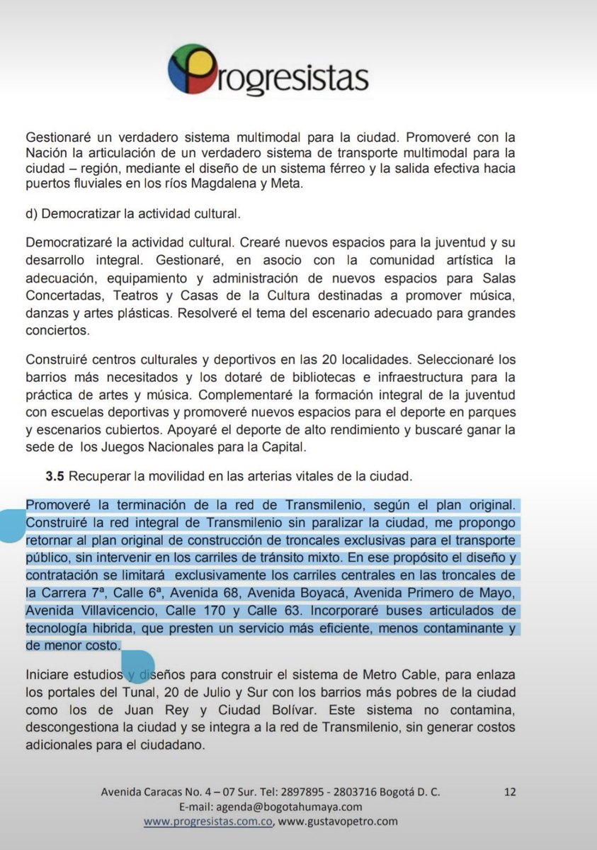 lucaspom's tweet photo. ¡Adelante, estimados promotores de Transmilenio! ✊ https://t.co/fzLuouw1eK