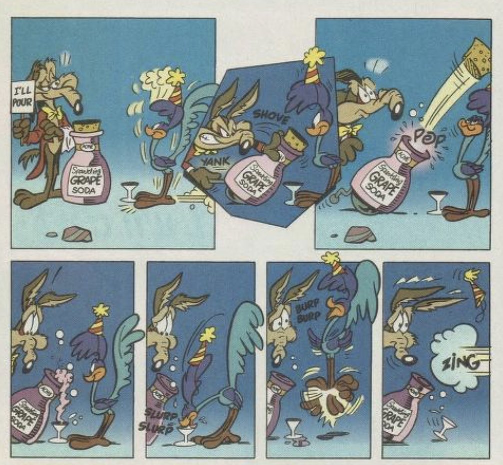 KaryMichelleV13's tweet photo. Aww them having a little new year celebration jsjsj #looneytunes https://t.co/plJc6aBw9h