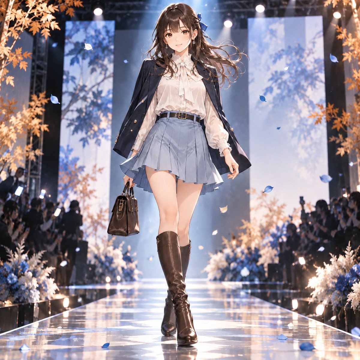 noel_aidesign's tweet photo. おはようございます☀️

今日は「ファッションショーの日」なんだって👗✨

せっかくなので、
秋コーデでランウェイを歩いてみました🤭💕
ちょっぴりモデル気分で♪
これからの季節、秋のおしゃれも楽しみたいですね🍂✨

今日も素敵な一日をお過ごしください🍀 https://t.co/cRpIxFs4re