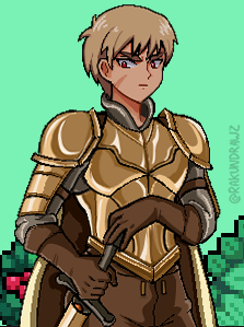 rakundrawz's tweet photo. I tried making a sprite of my char ;u;

#fieldsofmistria #fieldsofmistriaFanart #fom #fomfanart https://t.co/l4lAGii58A