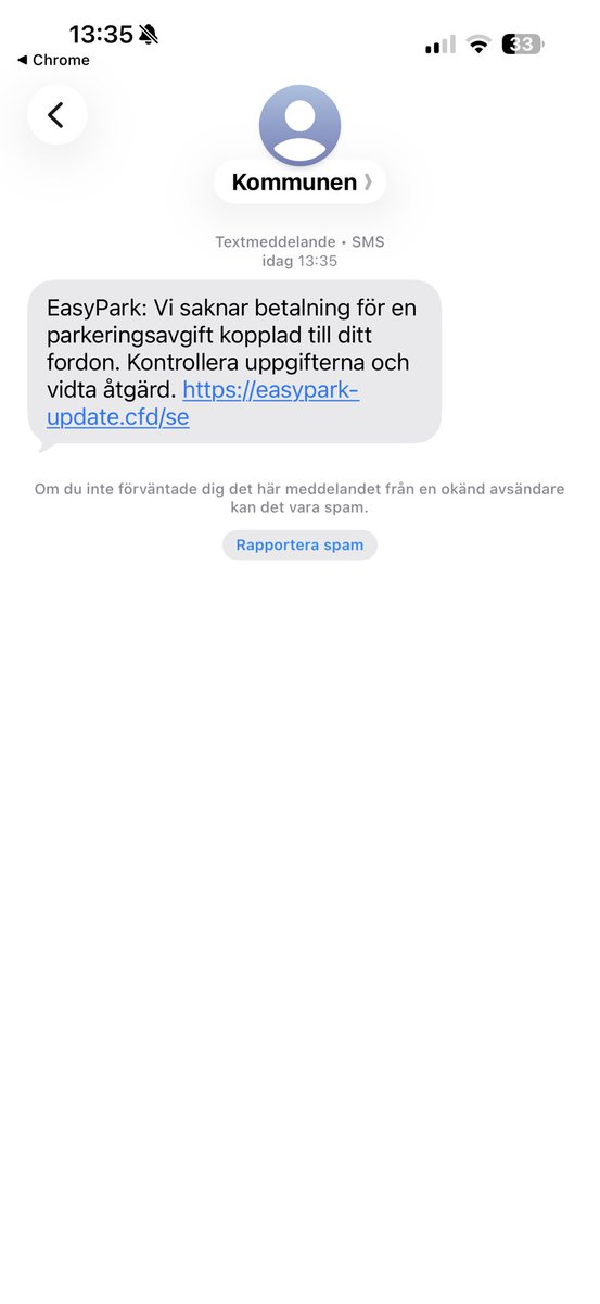 LatinVibeInSWE's tweet photo. MANNNNNNNNEN

1. Vem fan e Kommunen?
2. Jag har inget körkort 
3. Jag har ingen bil
4. Mig lurar ni inte i första taget 

😭😭😭😭😭
#smishing #phishing

Ping:
#EasyParkSverige #EasyParkStockholm https://t.co/Rtp6jU3miR