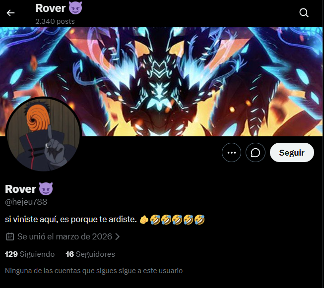 UnaTipadeRosa's tweet photo. HILO FUNANDO A UN ACOSADOR QUE COMETIO DOXXEO PORQUE SI

Aquí hago hilo funando a este usuario por cometer acoso a un menor de edad y doxxearlo solo porque nadie le daba la razón en sus proyectadas de mha

(a cada rato se cambia de perfil por cobarde)

Hilo abajo 🔽 https://t.co/3CEzj3Wu47