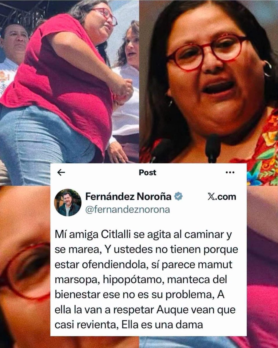Dontripaseca69's tweet photo. @CitlaHM No mames ya pesas una tonelada timbona 🤣🤣🤣🤣🤣🤣🤣🤣🤣 hasta @fernandeznorona lo dice https://t.co/m1yus3ViyV