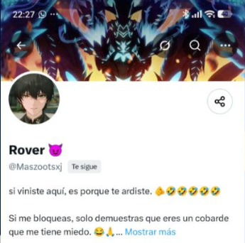 UnaTipadeRosa's tweet photo. HILO FUNANDO A UN ACOSADOR QUE COMETIO DOXXEO PORQUE SI

Aquí hago hilo funando a este usuario por cometer acoso a un menor de edad y doxxearlo solo porque nadie le daba la razón en sus proyectadas de mha

(a cada rato se cambia de perfil por cobarde)

Hilo abajo 🔽 https://t.co/3CEzj3Wu47