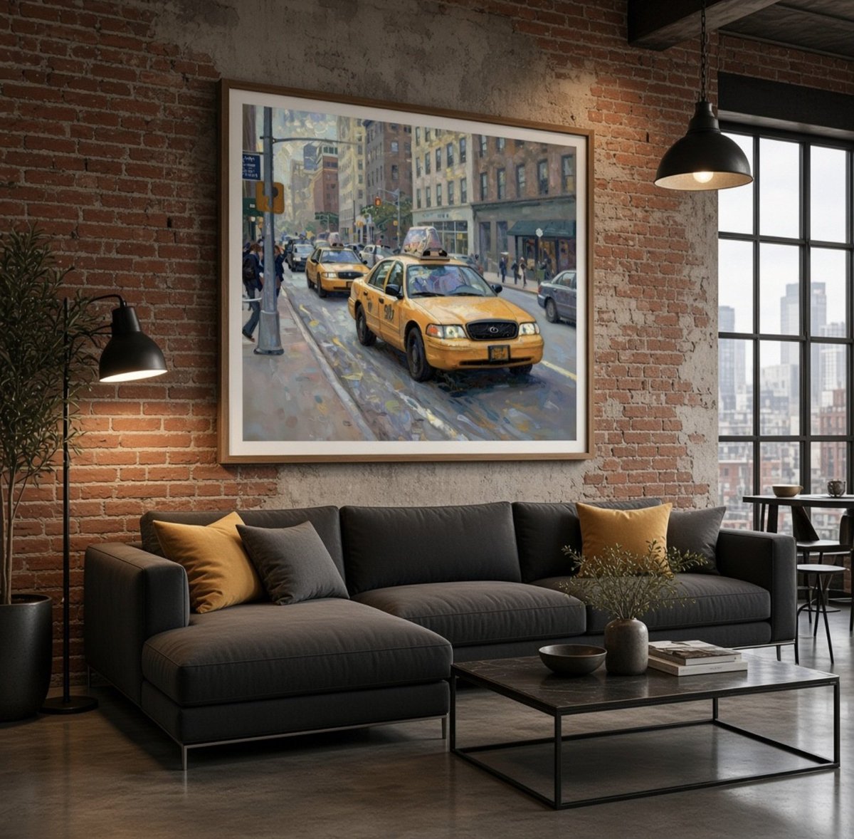 RedLadArt's tweet photo. Iconic urban energy, instant download. 
​Transform your space with this striking oil-style New York City street art featuring classic yellow taxis and rich painterly brush strokes. High-res printable file for home or local print shops.
​#DigitalArt #PrintableArt #WallDecor #NYC https://t.co/jCVSDWxrvi