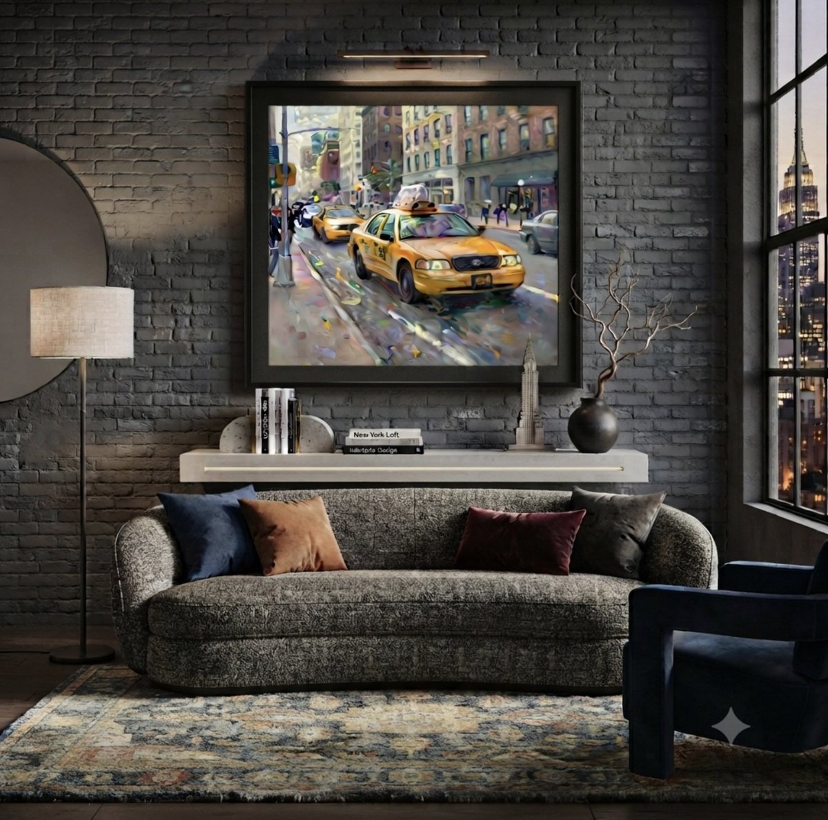 RedLadArt's tweet photo. Iconic urban energy, instant download. 
​Transform your space with this striking oil-style New York City street art featuring classic yellow taxis and rich painterly brush strokes. High-res printable file for home or local print shops.
​#DigitalArt #PrintableArt #WallDecor #NYC https://t.co/jCVSDWxrvi
