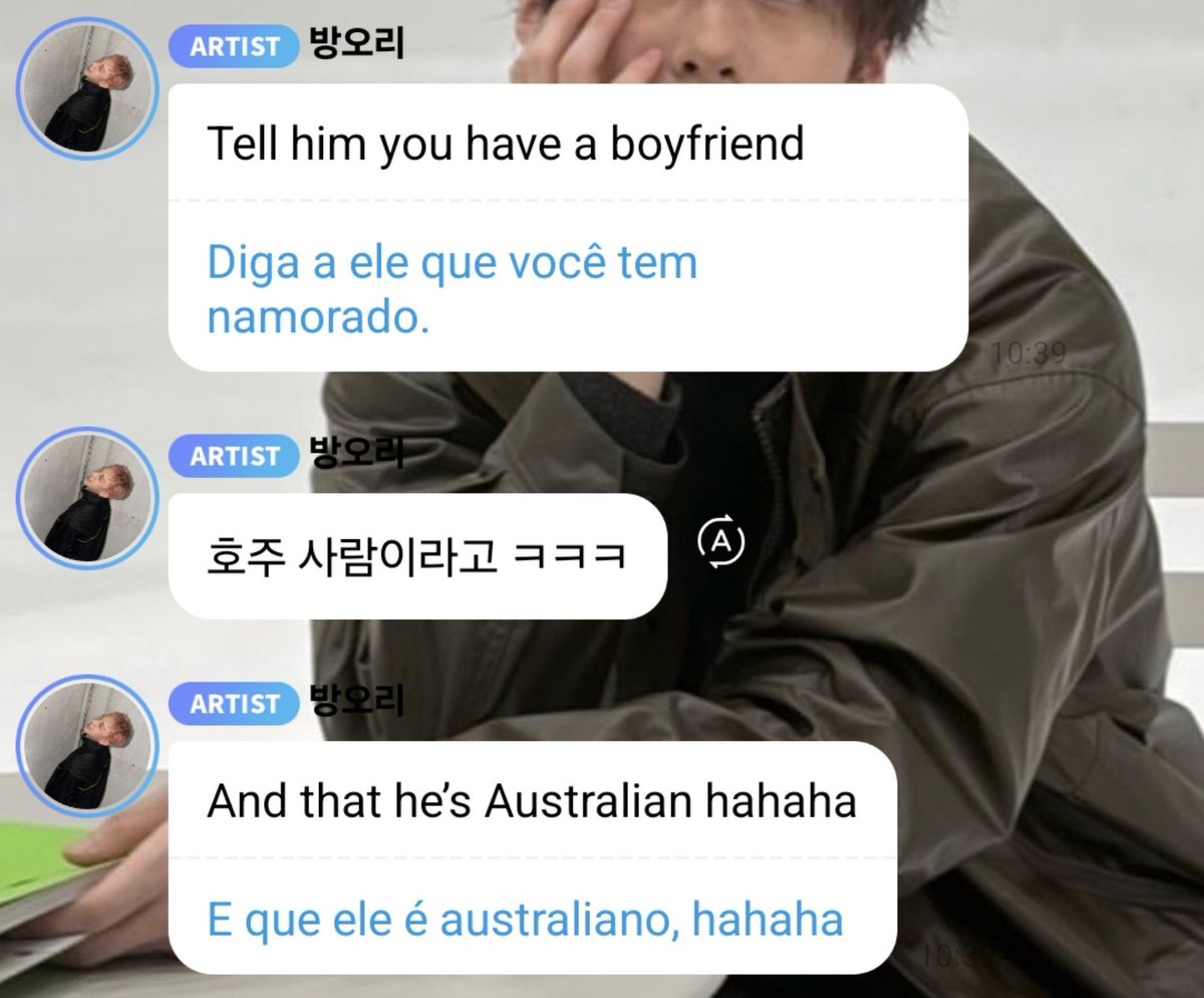 gnabarchv's tweet photo. brigada pela dica bang chan, você acabou de me ajudar a me livrar de dois imbecis que estavam me enchendo o saco. só foi eu dizer que tenho um namorado e que tava esperando por ele, que me deixaram em paz (tive que usar a tela de bloqueio e o bubble como prova mas tudo beem) https://t.co/dizCIS8Qow