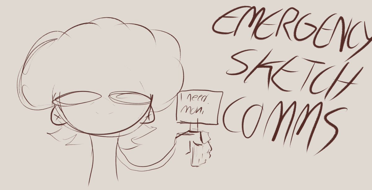 HashCopyrice's tweet photo. Doing emergency $18 sketches! Will be done within an hour of request! https://t.co/DkB6k7VGea
