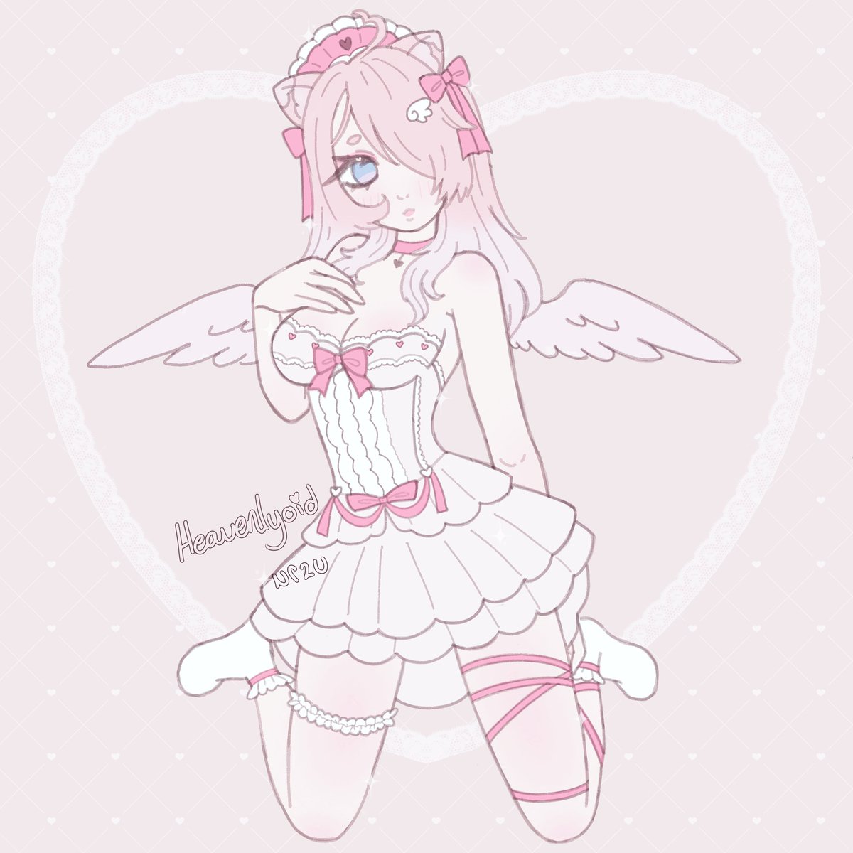 heavenlyoid's tweet photo. Im FINALLY holding an art raffle for 300 followers! 

there will be 2 winners!

to enter: 
Follow
♡︎ + rt the post
comment your ref (optional)

ENDS 9/28/2026! https://t.co/nppC3d4WxG