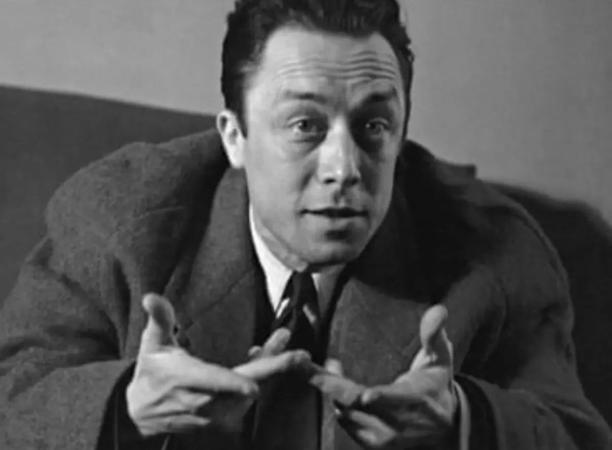 historyinmemes's tweet photo. “People ruin the calmest souls and call them toxic when they finally react.”

- Albert Camus

Albert Camus devoted much of his writing to exploring the absurd, human freedom, mortality, rebellion, and the conflict between our desire for meaning and a universe that offers no clear answers. In works such as The Myth of Sisyphus, The Stranger, and The Plague, he examined how individuals confront existence when traditional beliefs and comforting explanations no longer provide certainty. Rather than embracing comforting illusions or concluding that life is worthless without an ultimate purpose, Camus argued that we must confront the absurd without surrendering to despair.

For Camus, recognizing life’s inherent uncertainty could become an act of liberation. When we abandon the expectation that the universe must provide us with meaning, we gain the freedom and responsibility to determine how we live. Yet he believed this freedom carried an ethical obligation toward others. Rebellion against injustice and suffering becomes significant because human vulnerability is something we all share. Even in a world without a predetermined purpose, Camus maintained that we can choose compassion, human dignity, solidarity, and resistance, creating meaning through the way we respond to life and to one another.