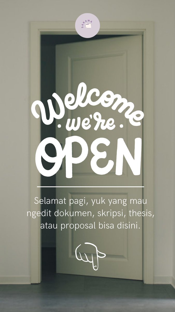 sakamaedit's tweet photo. Selamat Pagi!! yg mau joki/jasa: - rapihin skripsi tesis  makalah proposal, nomor halaman - daftar isi gambar tabel lampiran - ppt sidang sempro, semhas – pisah file repositori - WA https://t.co/heKJR0Qq6v
#zonauang https://t.co/dPj3zMouvH