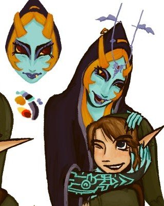 ALEXHASTODIE's tweet photo. My beautiful princess Midna ❤️ and Link ig #tloz https://t.co/TxpM8eVSGZ