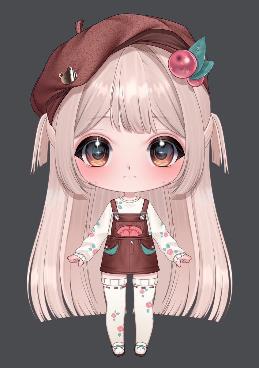 KaylaKJerrika's tweet photo. Okay, I finished my first chibi model, and it took me ONLY 3 DAYS in total!!! 3 DAYS, I’m honestly shocked... 😭
I think she turned out pretty cute! I’m adding her to my list of models available to order on my website. 💕↓ https://t.co/s6mlsT4xhx
#Vtuber #Artist #VTuberCommissions