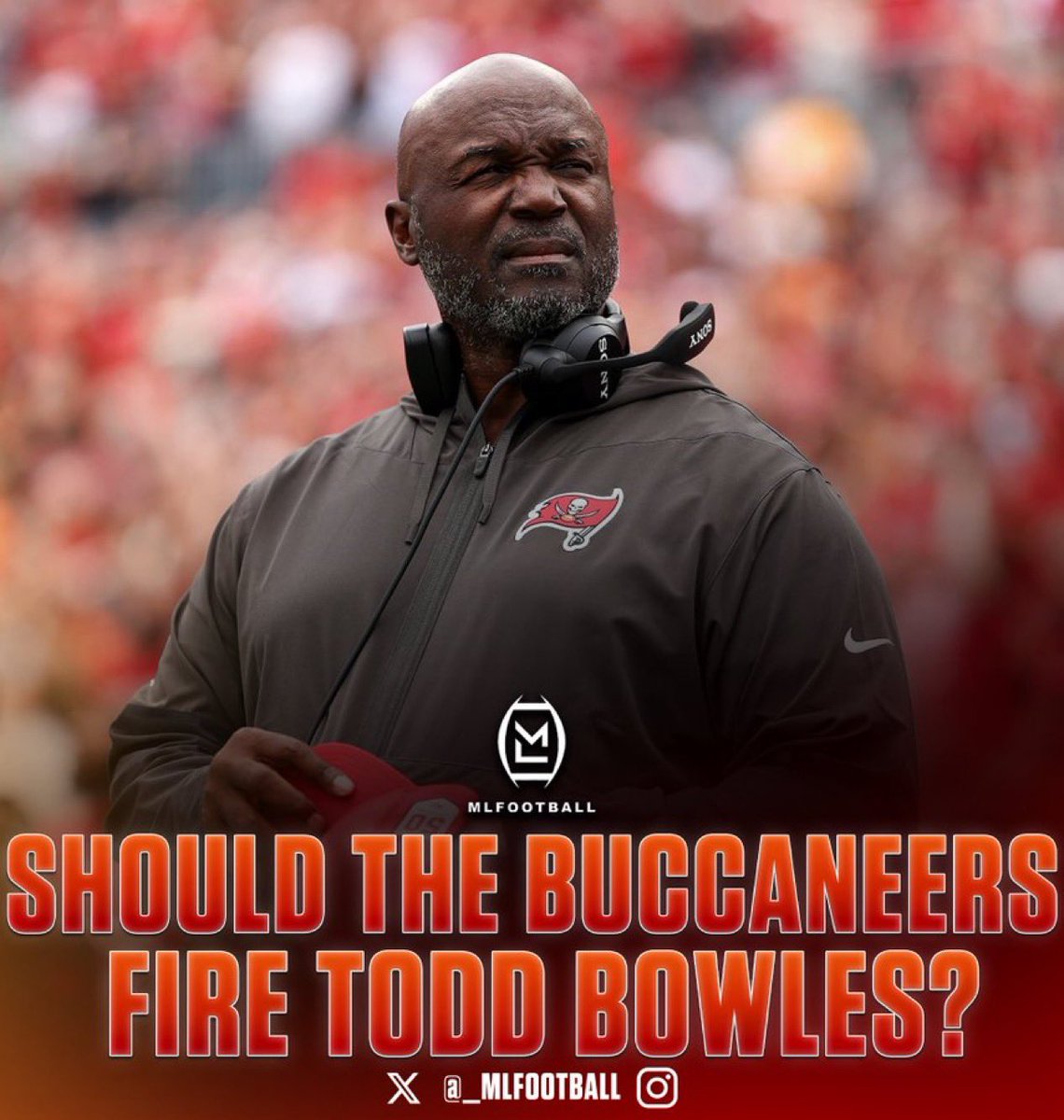 MLFootball's tweet photo. TRUE OR FALSE: SHOULD THE TAMPA BAY #BUCCANEERS FIRE HEAD COACH TODD BOWLES…? https://t.co/jHgk3RSvSm