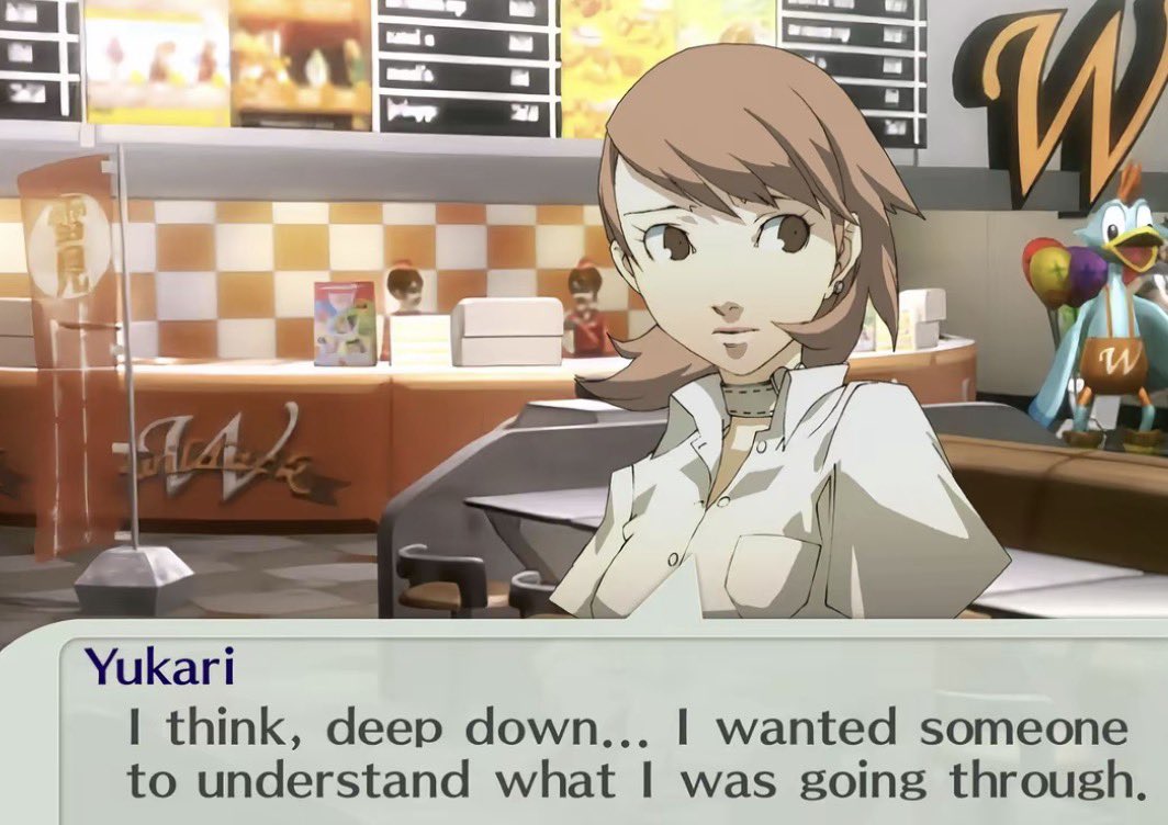 theangelseyess's tweet photo. every time someone says they hate yukari this flashbangs into my head https://t.co/hLmuWGW8Py