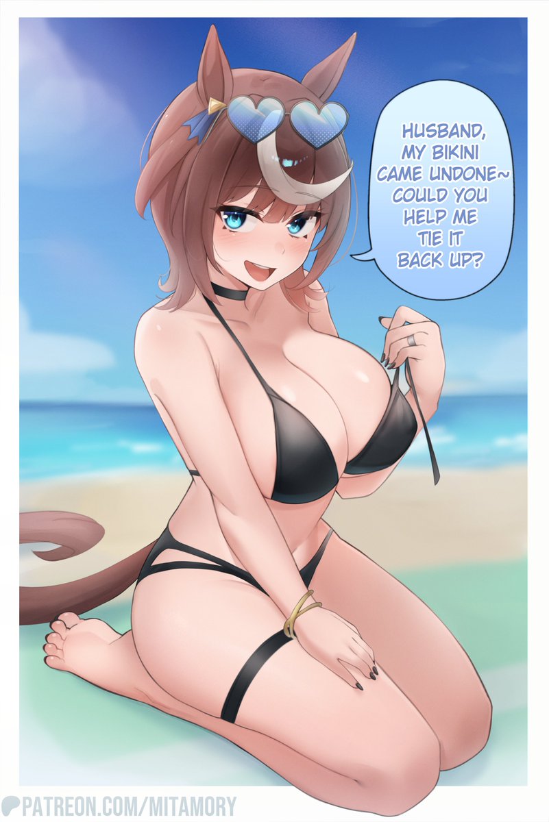 Mitamory's tweet photo. Summer Teio commish ☀️ https://t.co/ChWyjRVSSJ