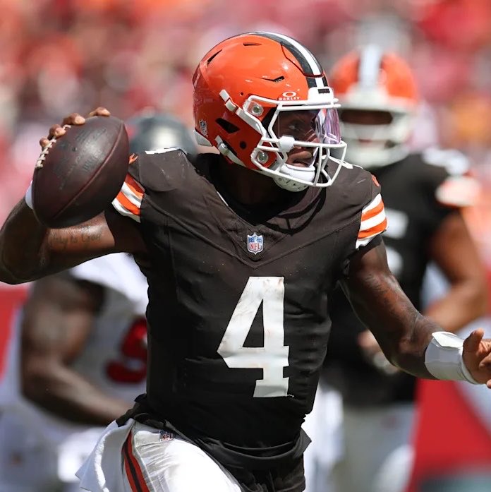 CLEsportsTalk's tweet photo. Hate him or hate him, #Browns Deshaun Watson was great today! https://t.co/gM5KN9bIHC