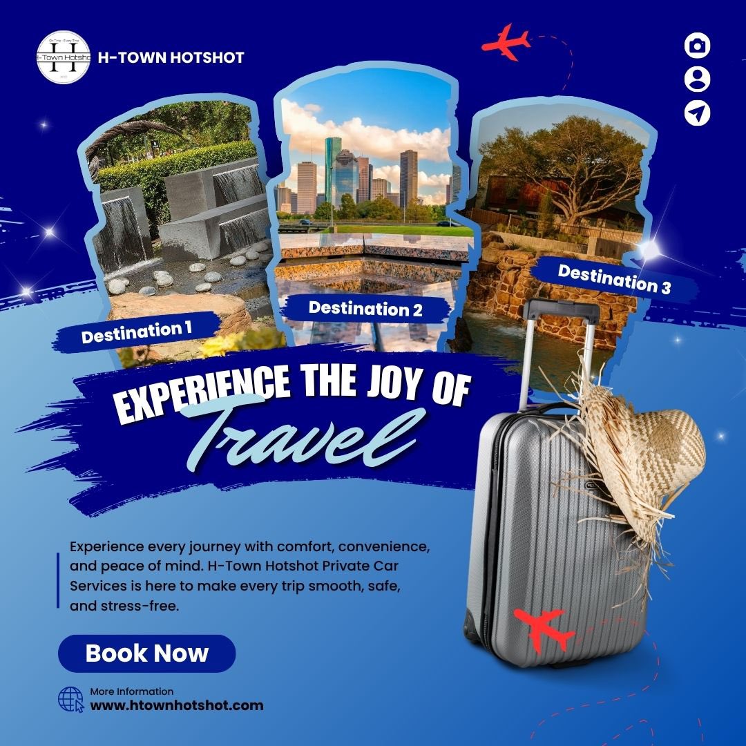 HtownHotshot's tweet photo. Visit Houston, Texas and book your ride now with H-Town Hotshot Private Car Services! Travel with comfort, convenience, and dependable service from pickup to destination. Your Houston adventure starts with a ride you can enjoy.

#houston #houstontx #visithouston
#travel https://t.co/Kx2SYC44Um