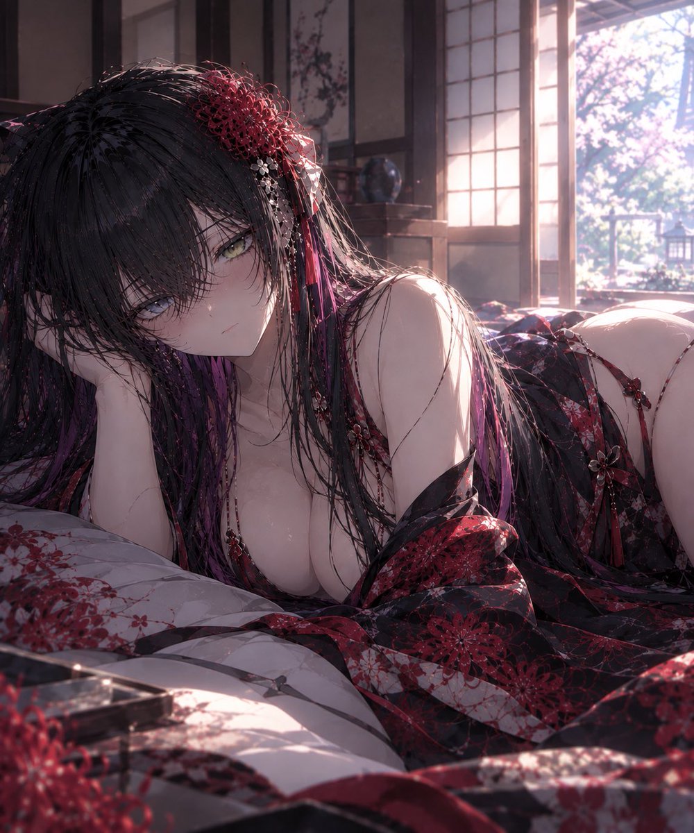 Lycoris_smoke's tweet photo. …おはよ https://t.co/YdR9sdTjv2